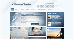 Desktop Screenshot of executive-velocity.com